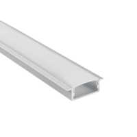 Profilé aluminium encastré pour bande LED 2000 × 30 × 10 mm blanc
