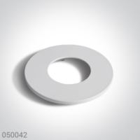 > WHITE ROUND FIXED RING FOR 10106PF