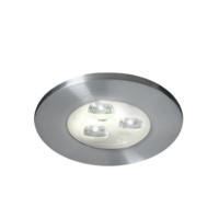 Spot LED encastré 3×1 W IP65