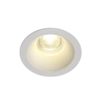 Spot encastré COB “Dark Light” fixe 7 W, 3000 K, blanc