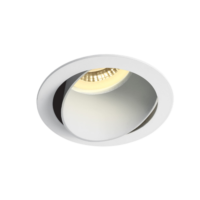 Spot encastré ajustable Dark Light MR16 GU10, 10 W, blanc