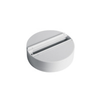 Base de montage pour projecteur sur rail 6 A blanc