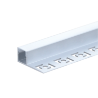 Aluminium profile for LED strip 2000 × 33 × 12.5 mm grey