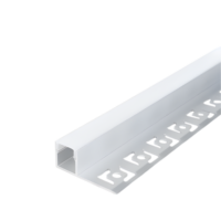 Profilé aluminium pour bande LED 2000 × 33 × 12.5 mm gris