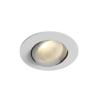 Spot LED encastré orientable 7 W 3000 K blanc