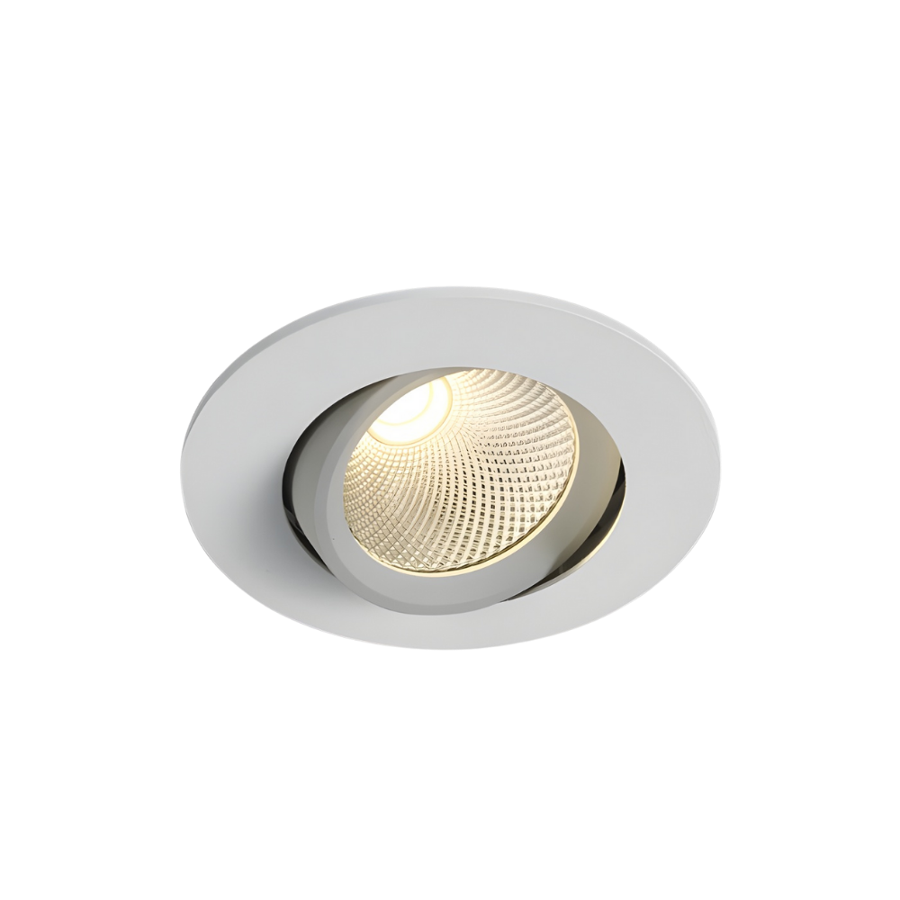 Spot LED encastré orientable 7 W 3000 K blanc