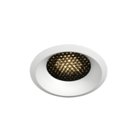 Spot encastré COB “Dark Light” 6 W, 3000 K, blanc