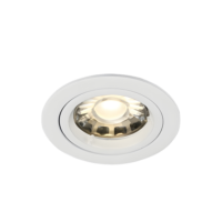 Spot encastré MR16 GU5.3, 50 W, blanc