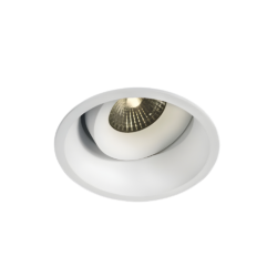 Spot encastré fixe LED COB 6.5 W, 3000 K, blanc, IP54