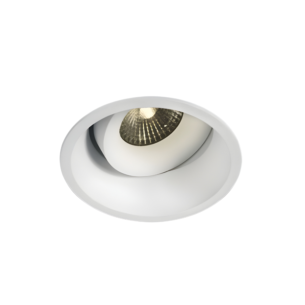 Spot encastré fixe LED COB 6.5 W, 3000 K, blanc, IP54
