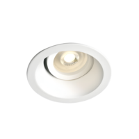 Spot encastré orientable GU10 10 W blanc