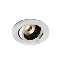 Spot encastré réglable LED COB 13 W, 3000 K, blanc, IP54