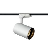Spot sur rail GU10 10 W Ø68 × H100 mm blanc IP20