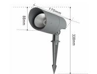 Silexa - Spot LED sur piquet