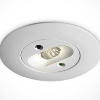 Spot LED encastré de secours 2 W