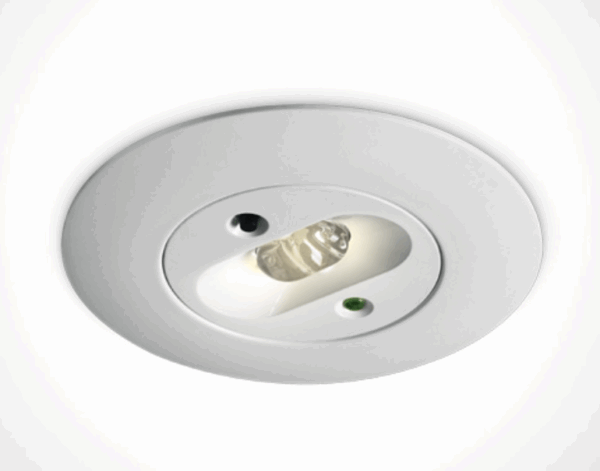 Spot LED encastré de secours 2 W