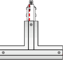Connecteur en T (L1/R1/L2/R2)
