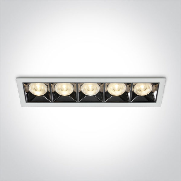 Spot encastré LED 20 W 3000 K blanc