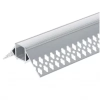 Profilé aluminium pour bande LED 2000 × 53.5 × 23.5 mm gris/blanc