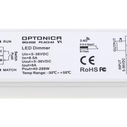 Contrôleur variateur LED 5–36 V DC 1 canal 8.5 A IP20