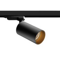 GU10 10 W black track spotlight