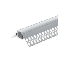 Aluminium profile for LED strip 2000 × 53.5 × 23.5 mm grey/white