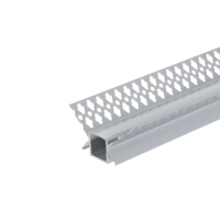 Aluminium profile for LED strip 2000 × 46 × 24 mm grey/white