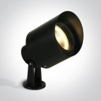 Spot de jardin E27 10 W noir IP65