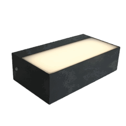 7W CCT Variable LED wall light IP65