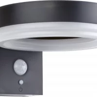 Applique murale LED 6 W 6000 K noire