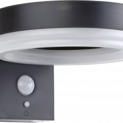 Applique murale LED 6 W 6000 K noire