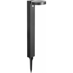 Applique murale solaire LED 9 W 3000 K ronde avec capteur PIR IP44