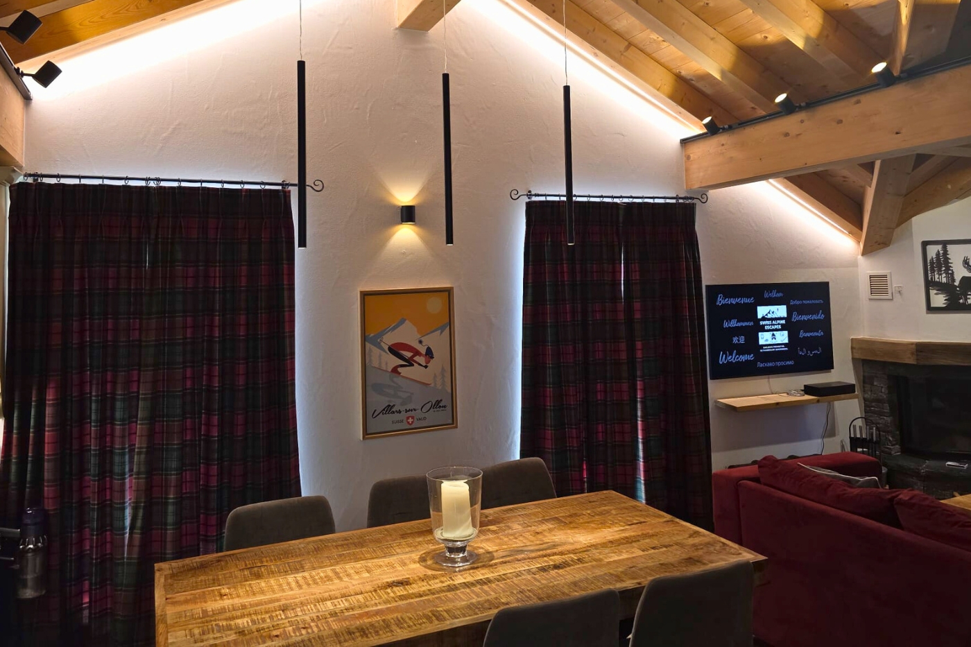 Éclairage professionnel en Valais