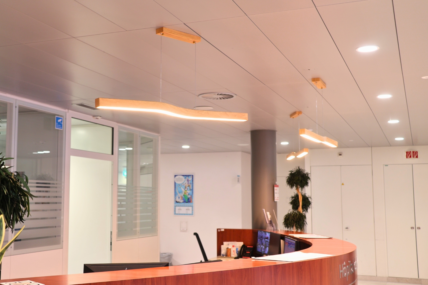 Éclairage hospitalier à Morges