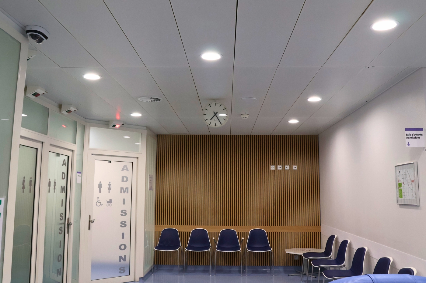 Éclairage hospitalier à Morges