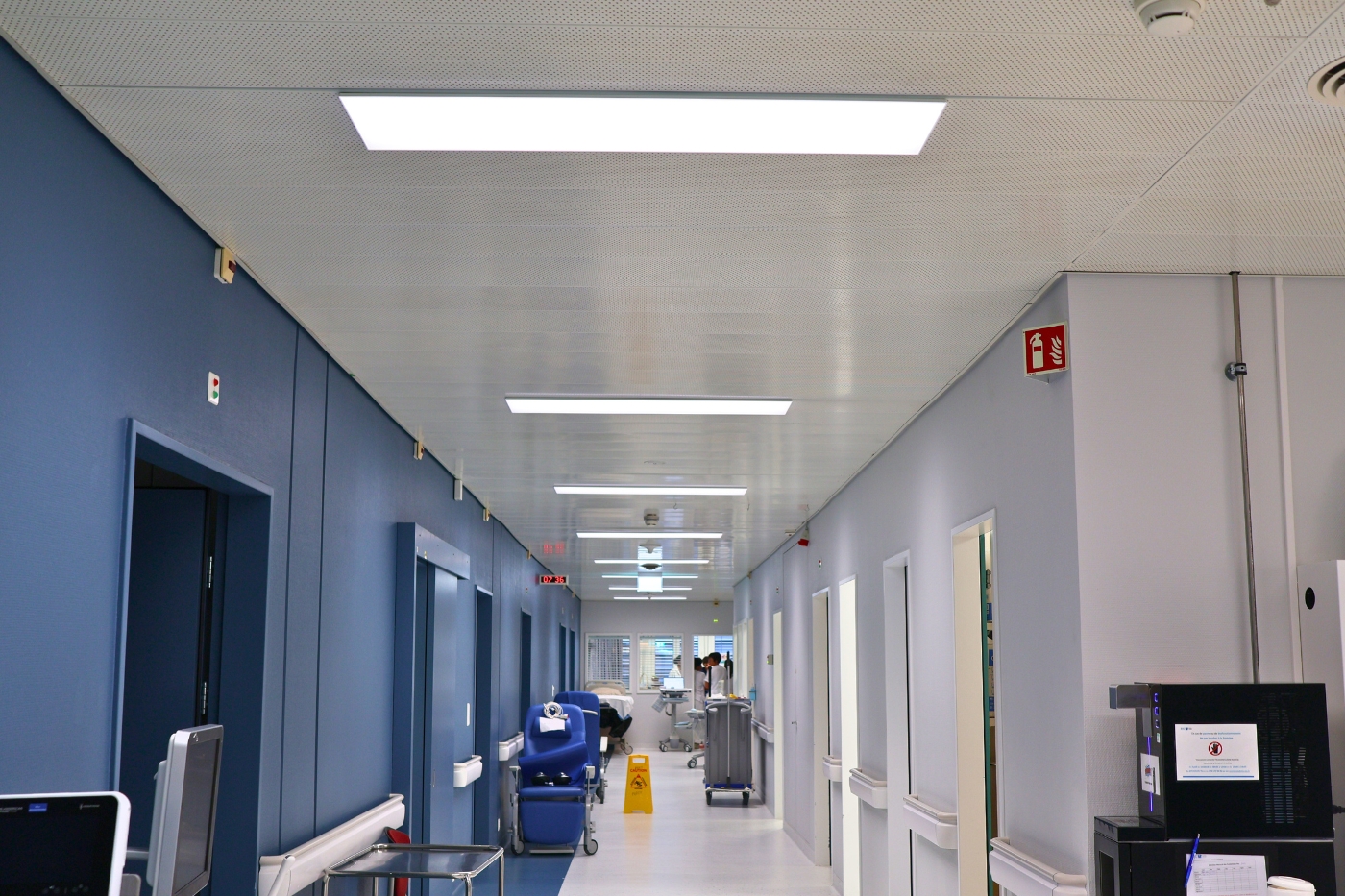 Éclairage hospitalier à Morges