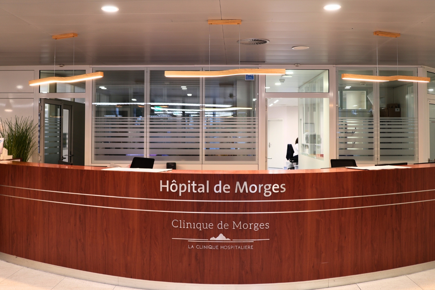 Éclairage hospitalier à Morges