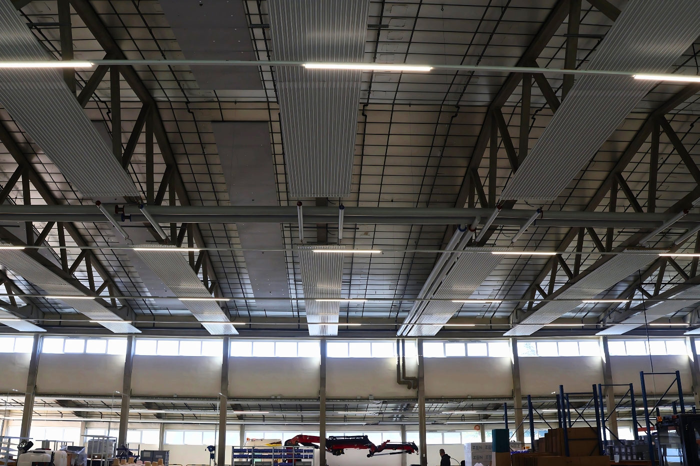 Éclairage industriel à Vallorbe