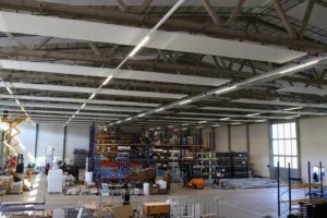 Éclairage industriel à Vallorbe