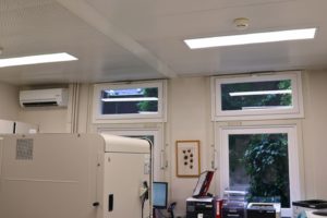 Éclairage laboratoire à Morges