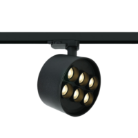 Projecteur LED sur rail noir Dark Light IP20