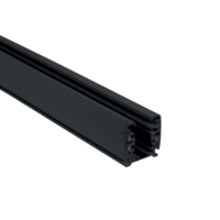 Rail triphasé apparent 1 m 16 A – Noir