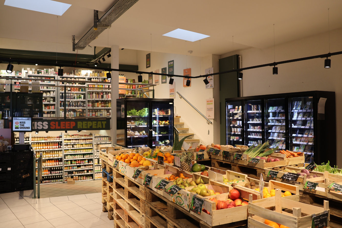 Éclairage retail à Lausanne
