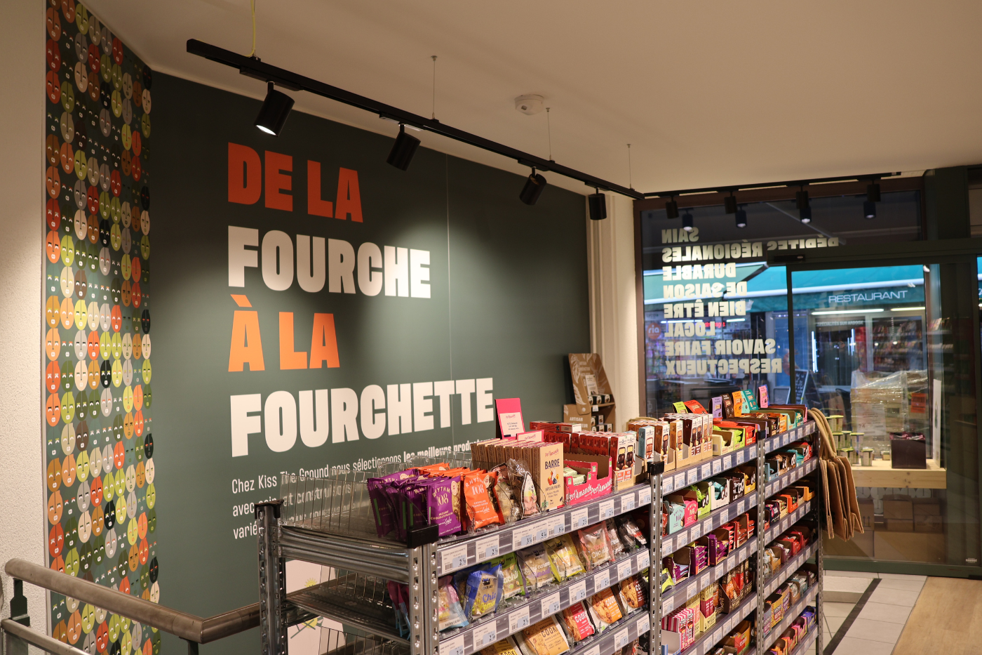 Éclairage retail à Lausanne