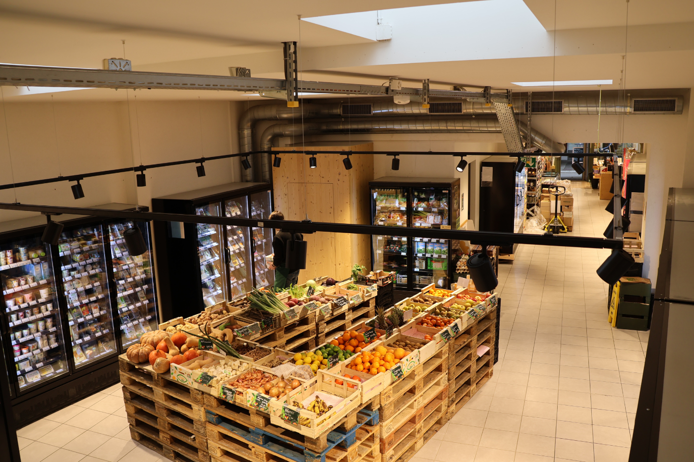 Éclairage retail à Lausanne