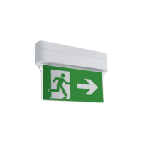 Emergency LED Ceiling Sign 1 W IP44