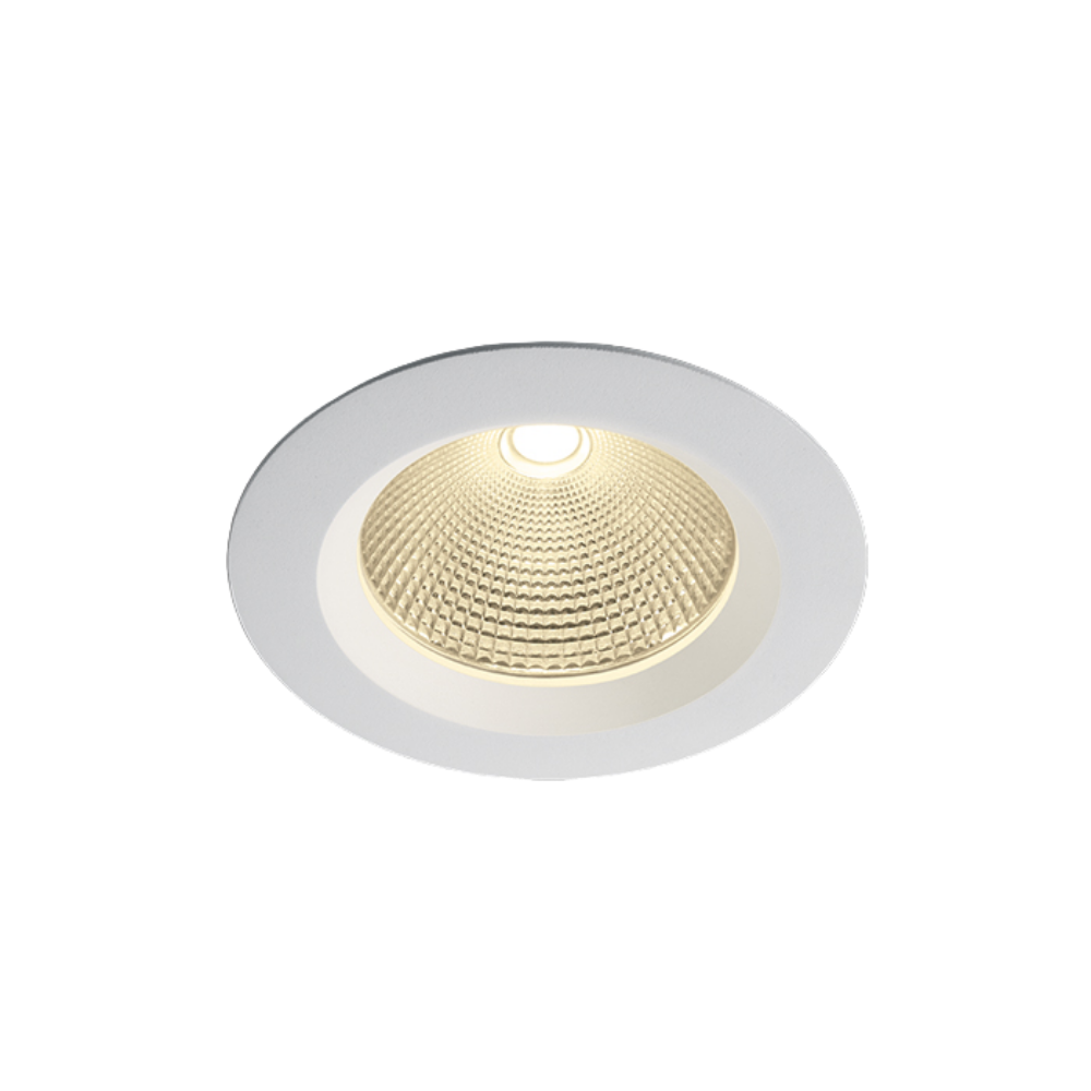 Fixed Recessed COB LED Downlight 10 W, 3CCT