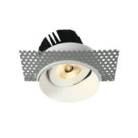Spot LED COB encastré sans collerette orientable – 6,5 W, IP54