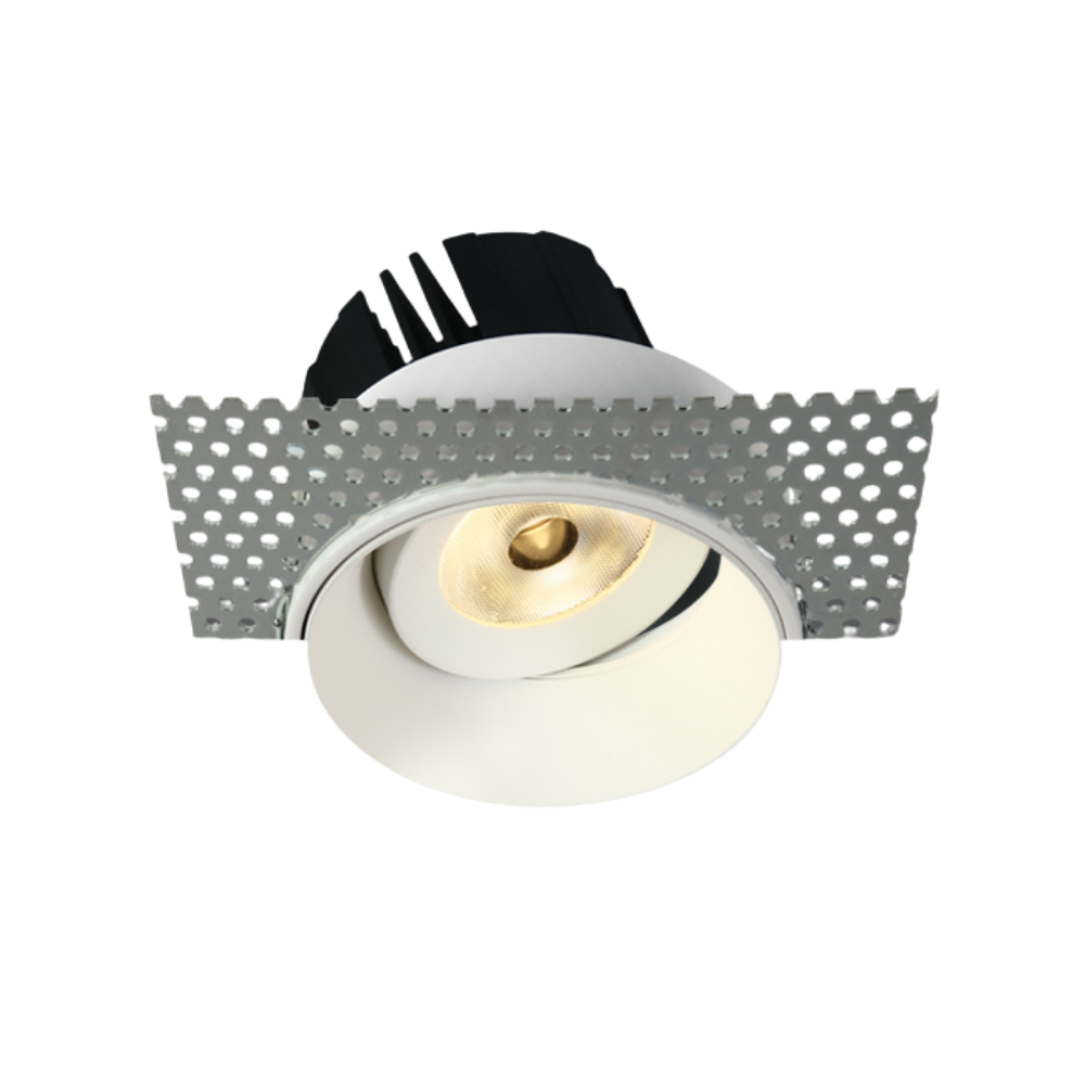 Spot LED COB encastré sans collerette orientable – 6,5 W, IP54