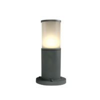 Outdoor E27 Bollard Light – 20 W, IP54, Anthracite